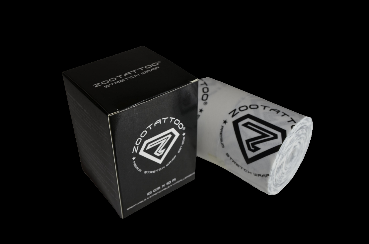 ZOOTATTOO Premium Stretch Wrap -10cm x 10m (Artist Box 2 Rolls)